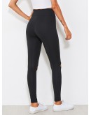 Cut Out Knee Leggings