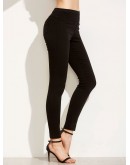 Elastic Waist Skinny Leggings