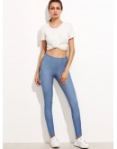 Denim Look Leggings