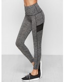 Knit Wide Waistband Leggings