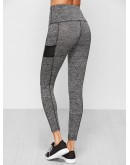 Knit Wide Waistband Leggings