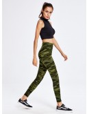 Camouflage Print Ankle Leggings