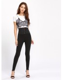 High Rise Corset Leggings