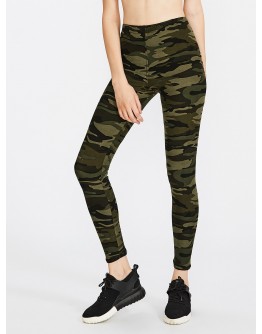 Active Camo Print Legging