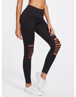 Active Ladder Ripped Leggings