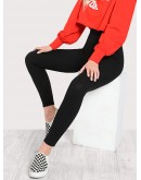 Elastic Waist Slim Leggings