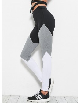 Cut And Sew Panel Leggings