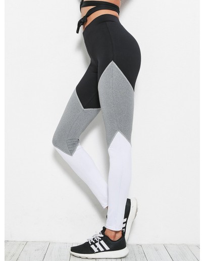 Cut And Sew Panel Leggings