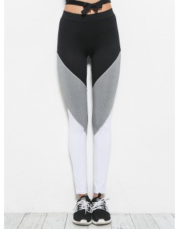 Cut And Sew Panel Leggings