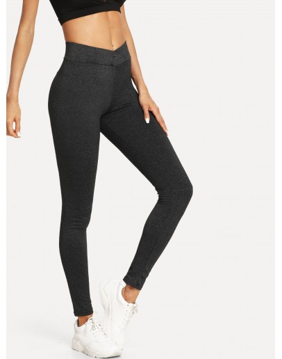 Elastic Waist Skinny Legging