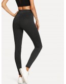 Elastic Waist Skinny Legging