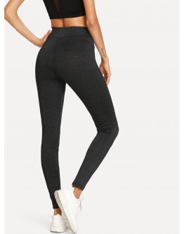 Elastic Waist Skinny Legging