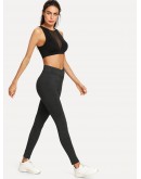 Elastic Waist Skinny Legging