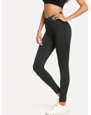 Elastic Waist Skinny Legging