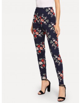 Flower Print Leggings