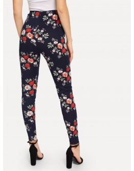 Flower Print Leggings