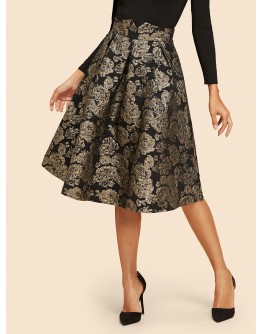 Flare Flower Skirt