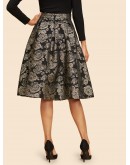 Flare Flower Skirt