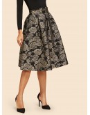 Flare Flower Skirt