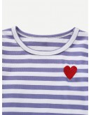 Baby Pom Pom Striped Top With Pants